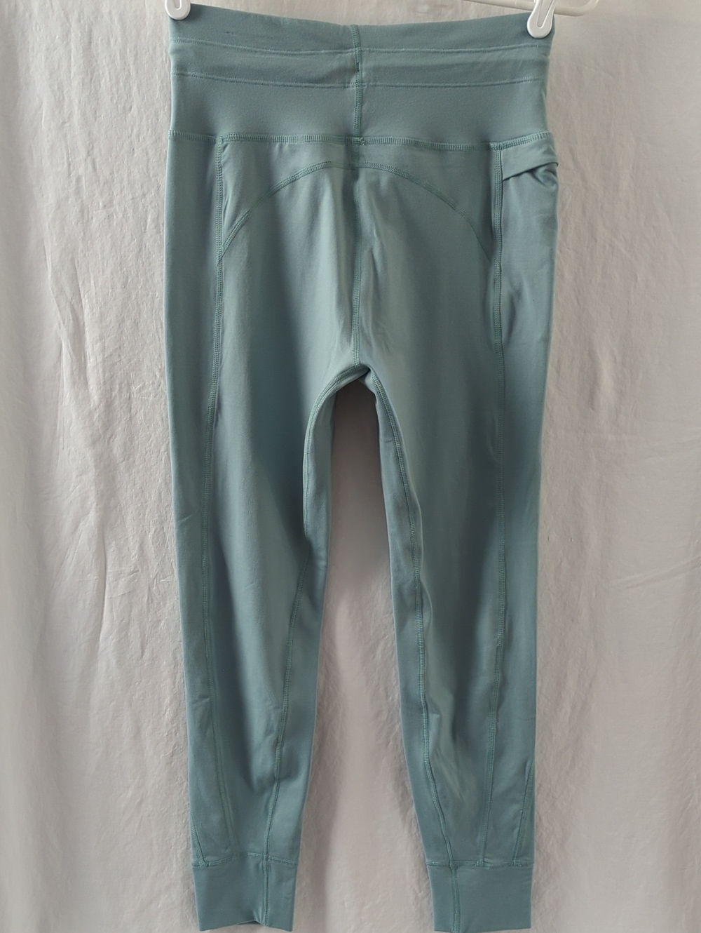 Easton x Jen Schro ADAN Leggings - Garland Dusty Teal Green Blue Size M - Picture 3 of 8